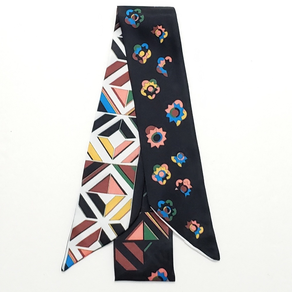 ⤵⤵2pcs Flowers Aztec Design Cotton Scarves - Picture 4 of 7